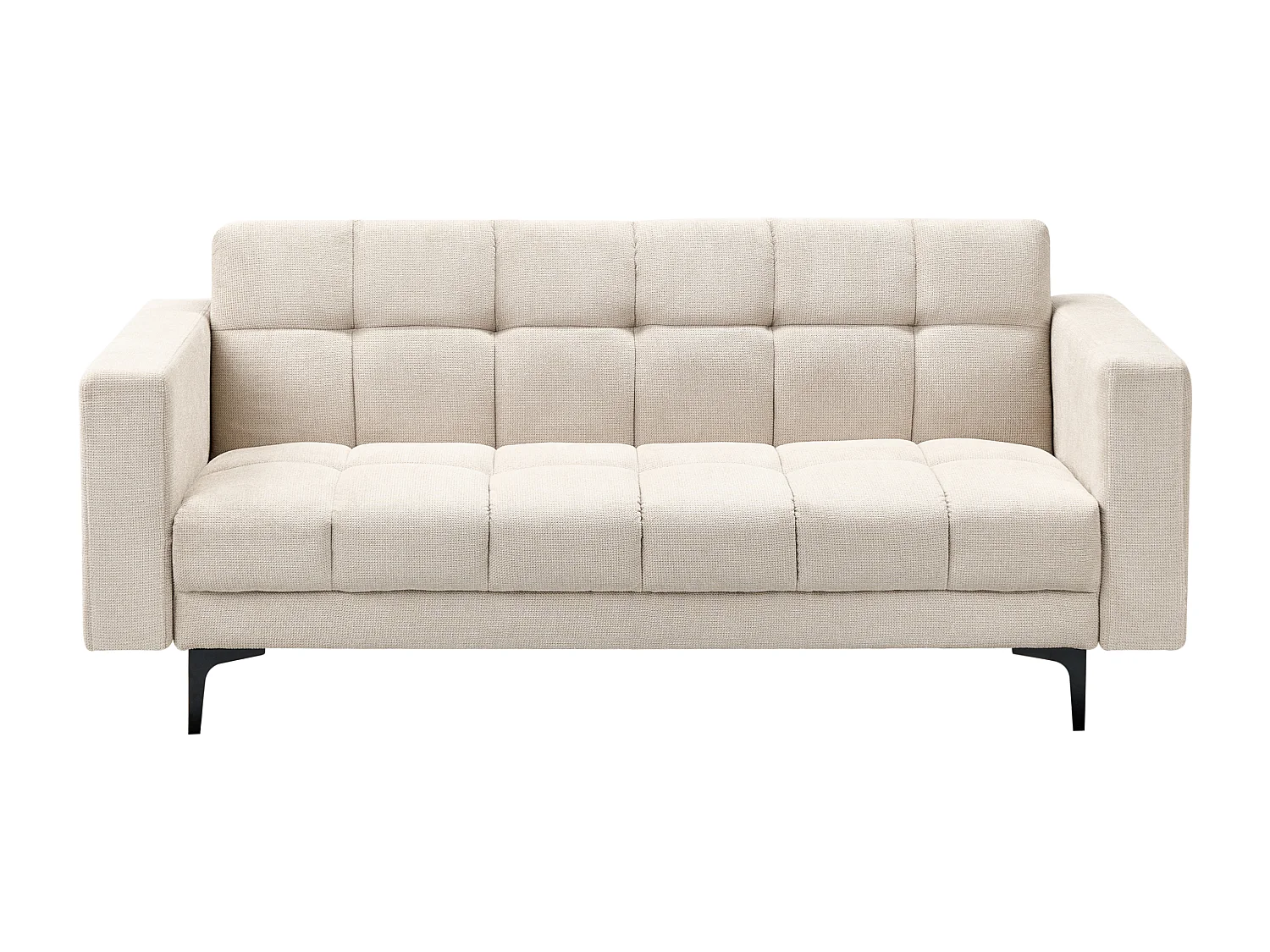 Canapé-lit 3 places ALNES Tissu Beige