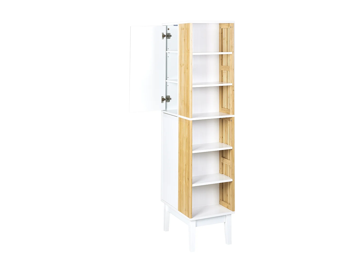 Badezimmerschrank NUBES 52 cm Weiss