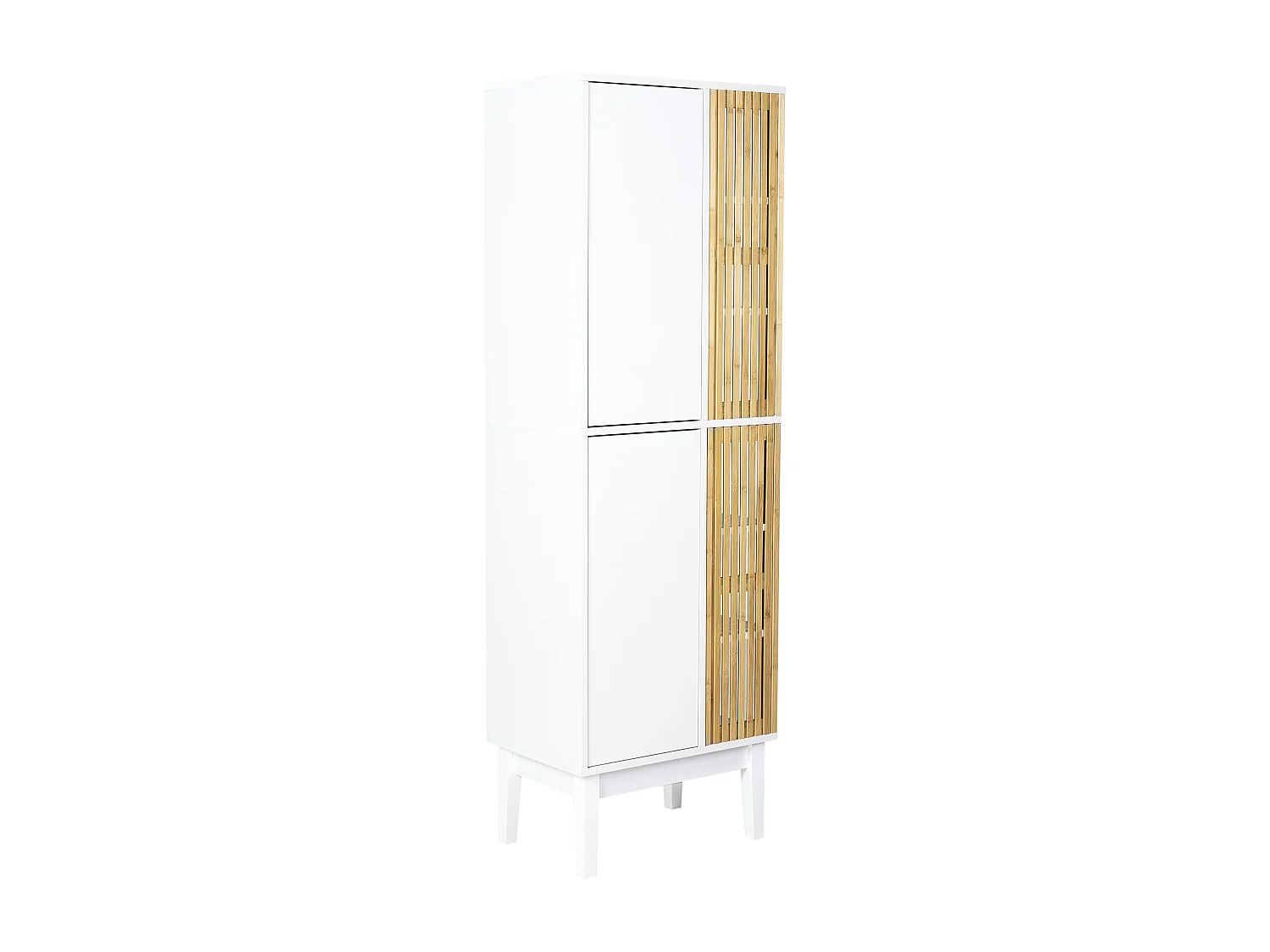 Badezimmerschrank NUBES 52 cm Weiss