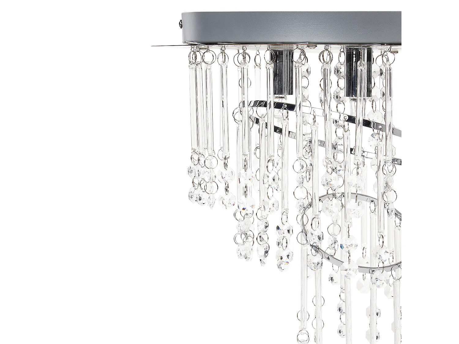 Lustre ESMELLE S Cristal Argenté