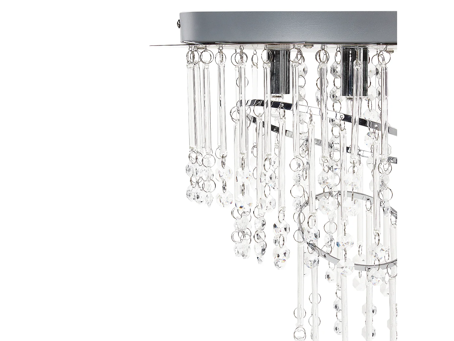 Lustre ESMELLE S Cristal Argenté