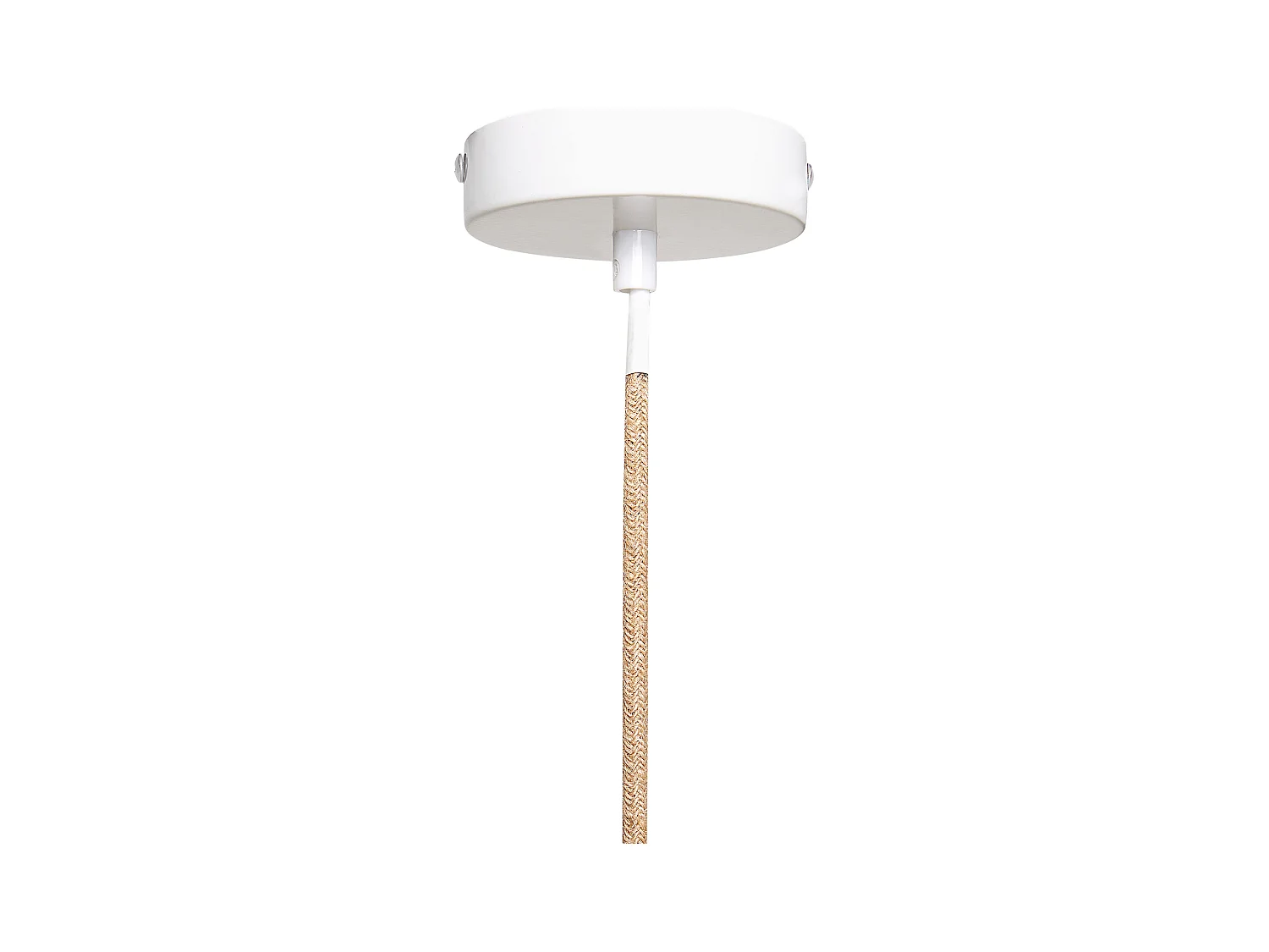 Lampadario AKOBO Corda di carta Beige
