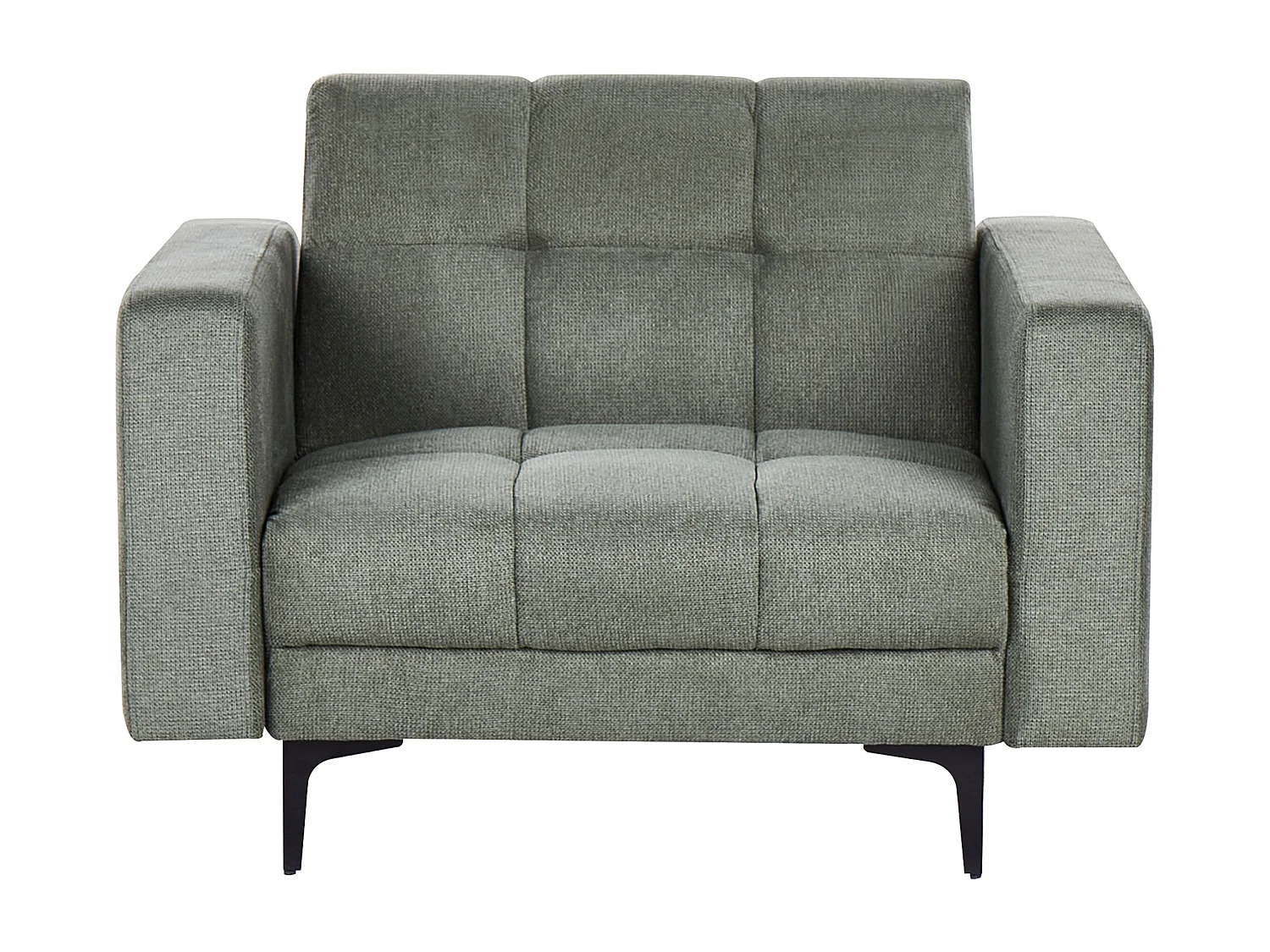 Fauteuil ALNES Tissu Vert foncé