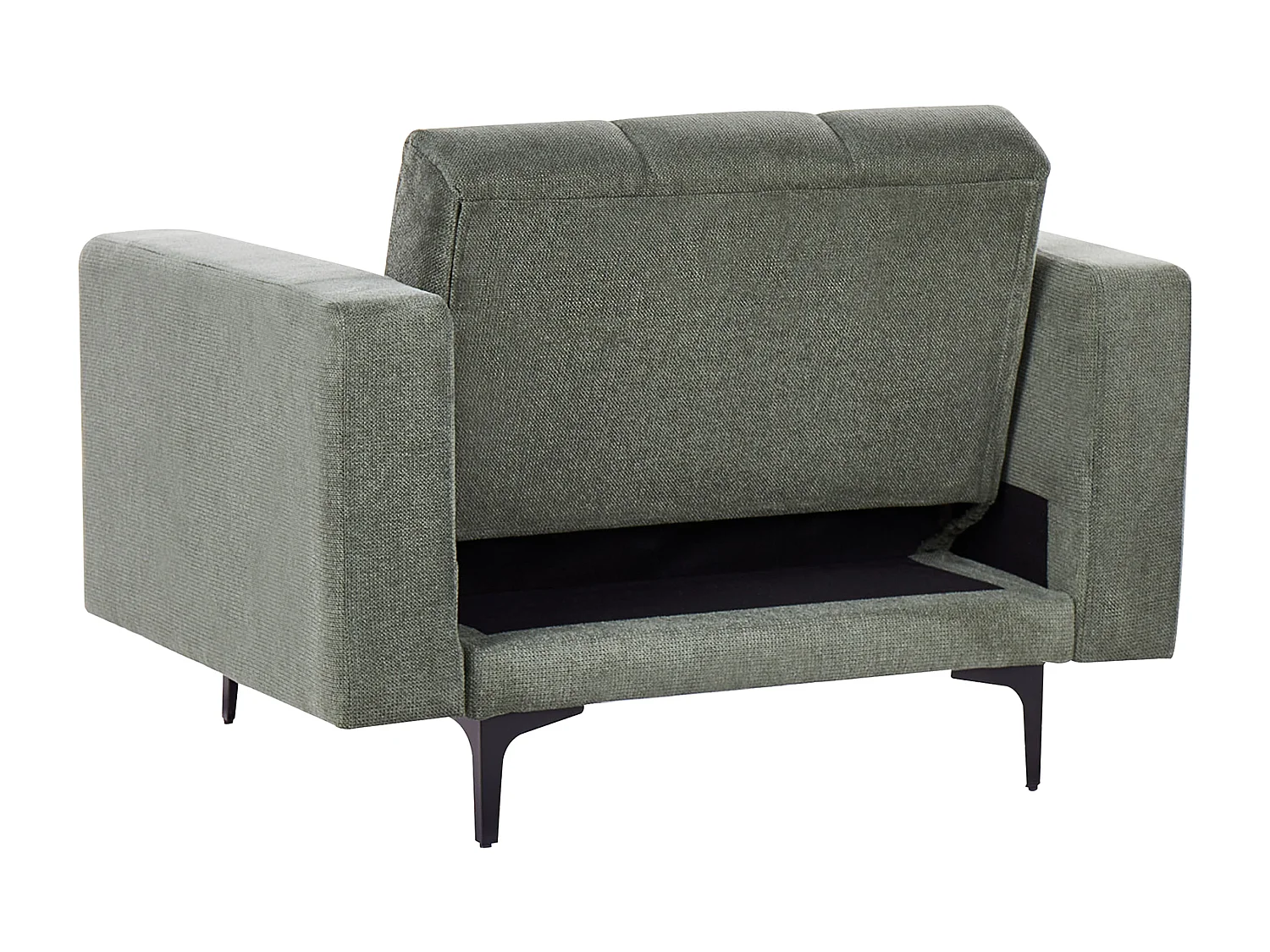 Fauteuil ALNES Tissu Vert foncé