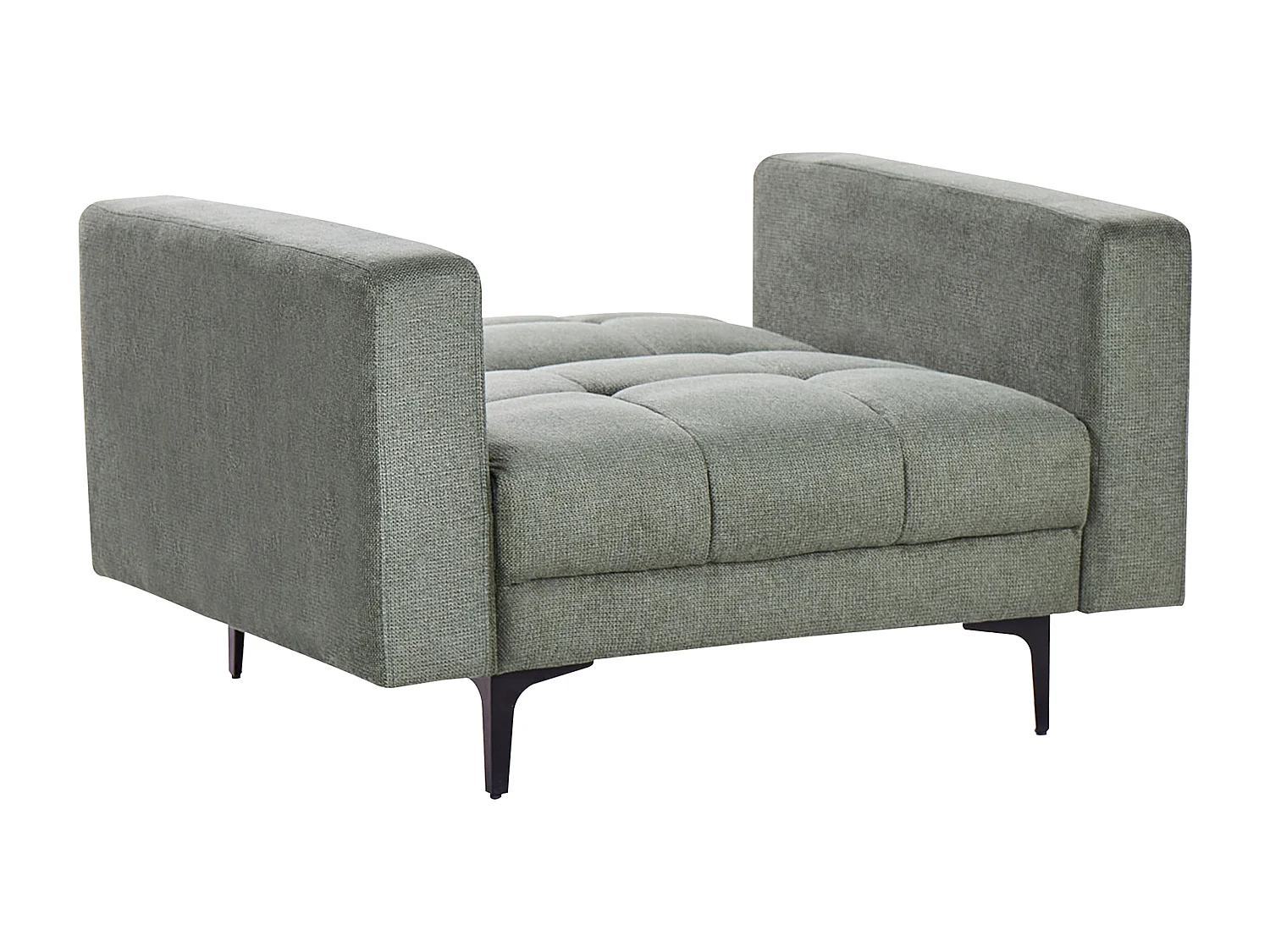 Fauteuil ALNES Tissu Vert foncé