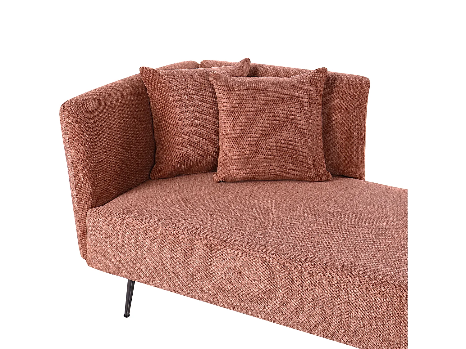 Szezlong prawostronny RIOM Czerwony