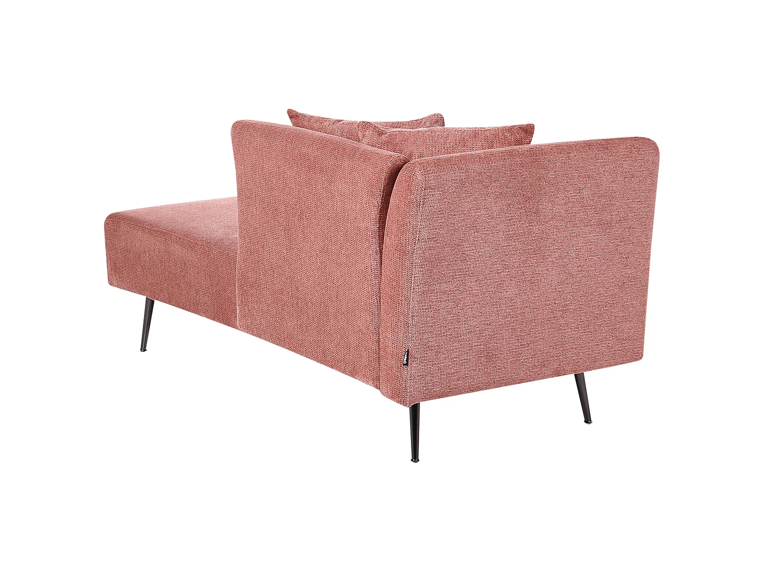 Rechtsseitige Chaiselounge RIOM Stoff Rot