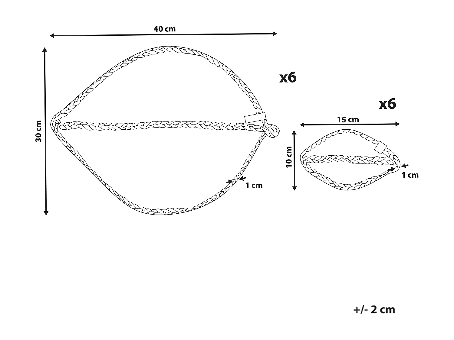 Ensemble sets de table et sous-verres PEPPERLEAF Naturel Jute
