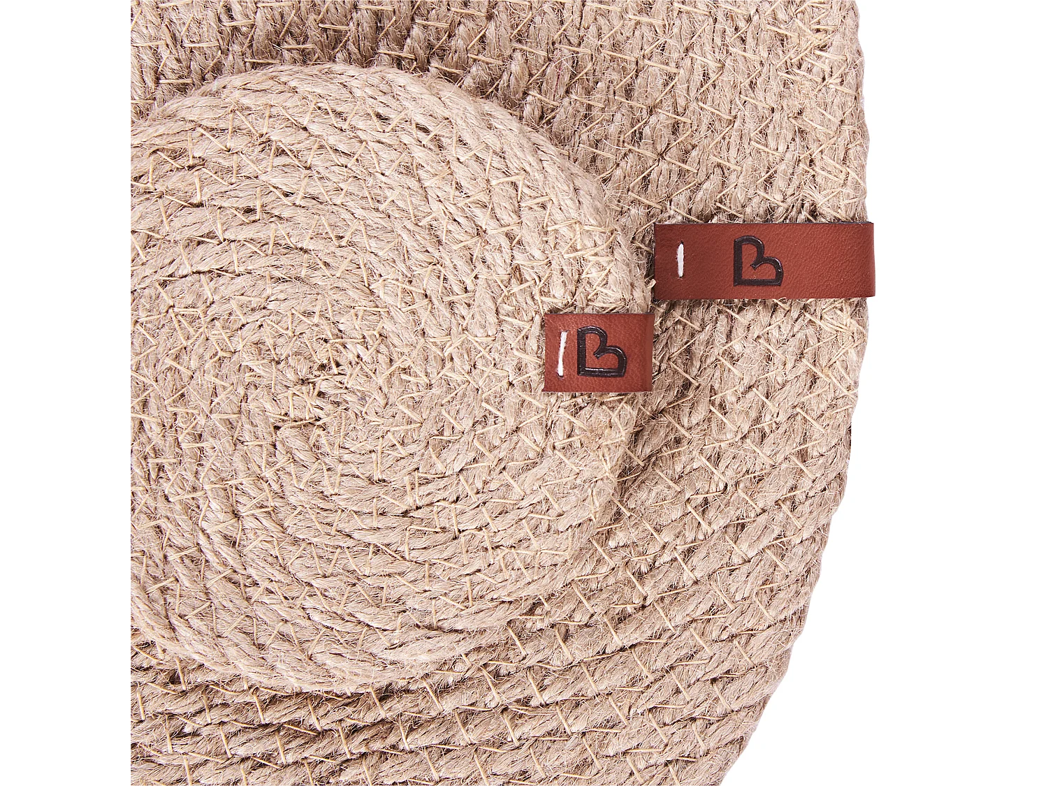 6 Personen Tischset mit Untersetzern Jute natürlich rund 12-teilig Muntries