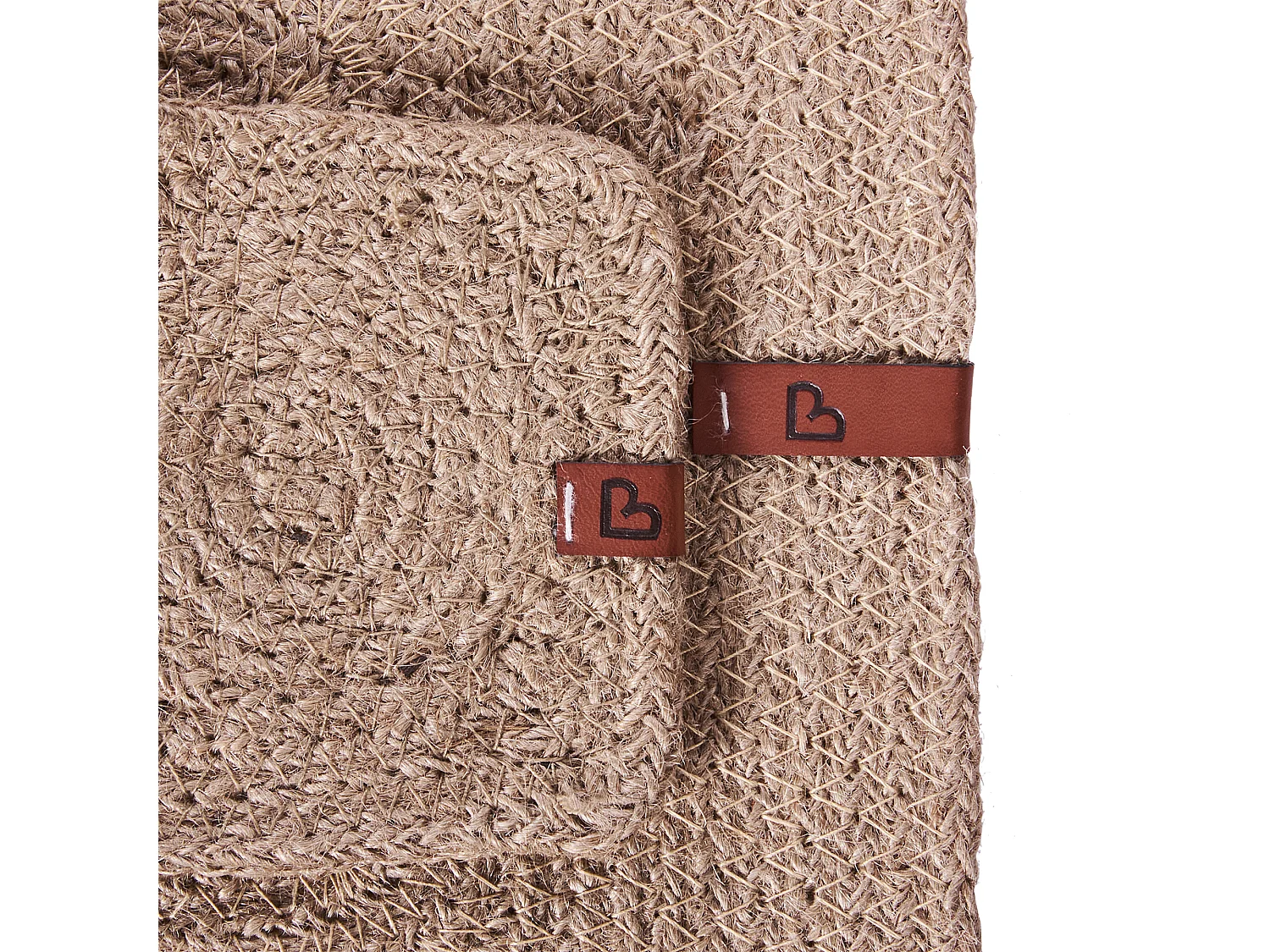 Ensemble sets de table et sous-verres SALTBUSH Naturel Jute