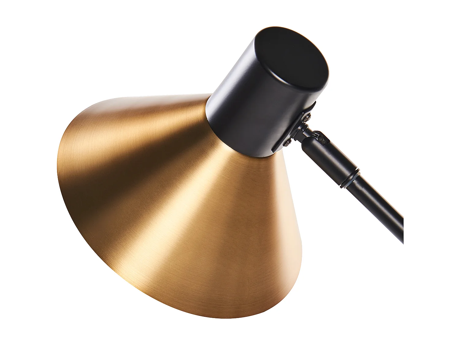 Candeeiro de secretária PINKEEN Metal Dourado