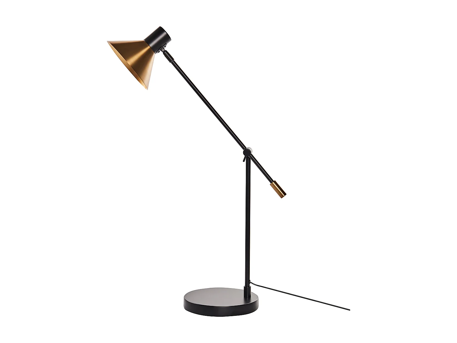 Schreibtischlampe PINKEEN Metall Gold