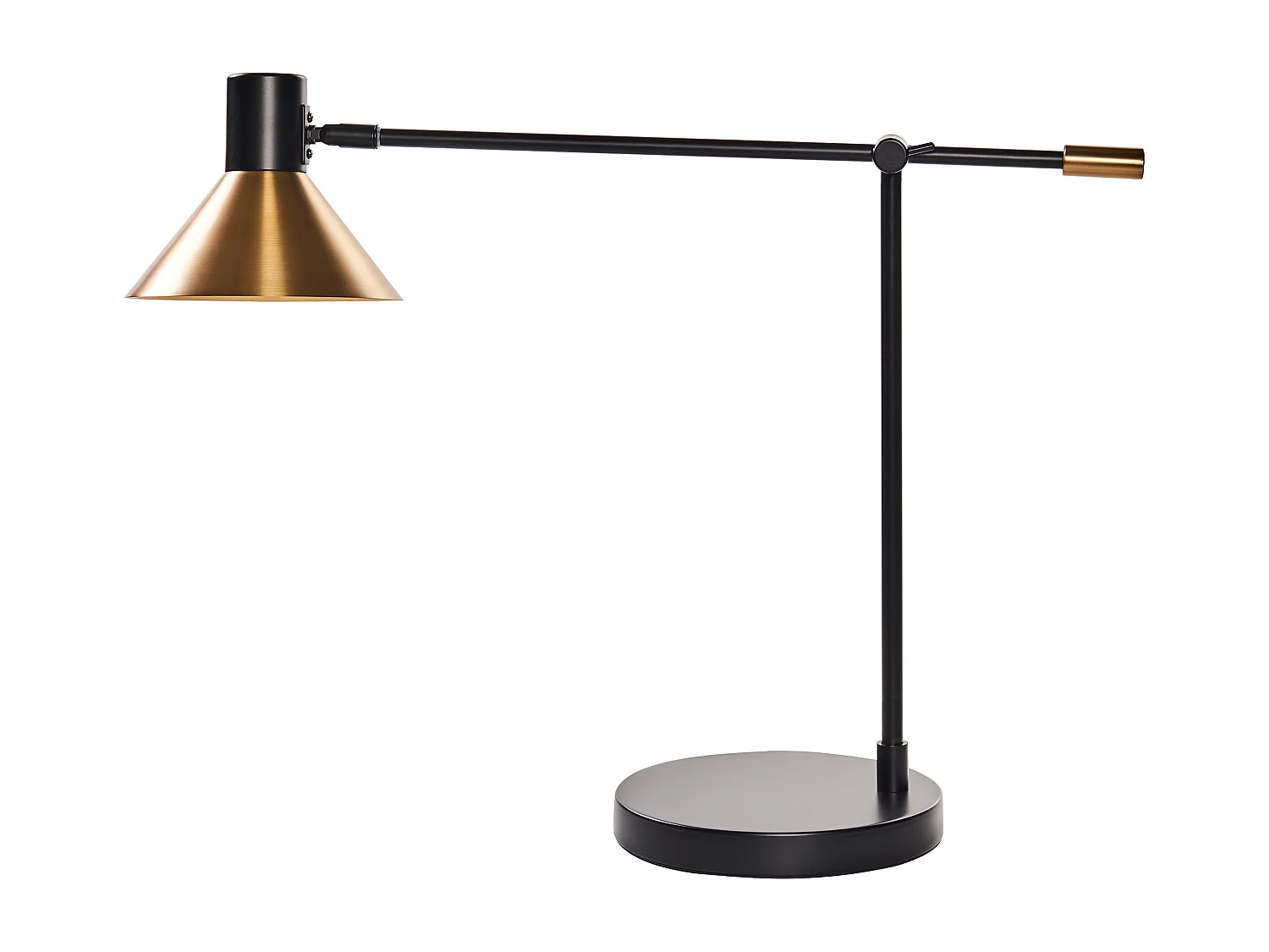 Lampe de bureau PINKEEN Métal Doré