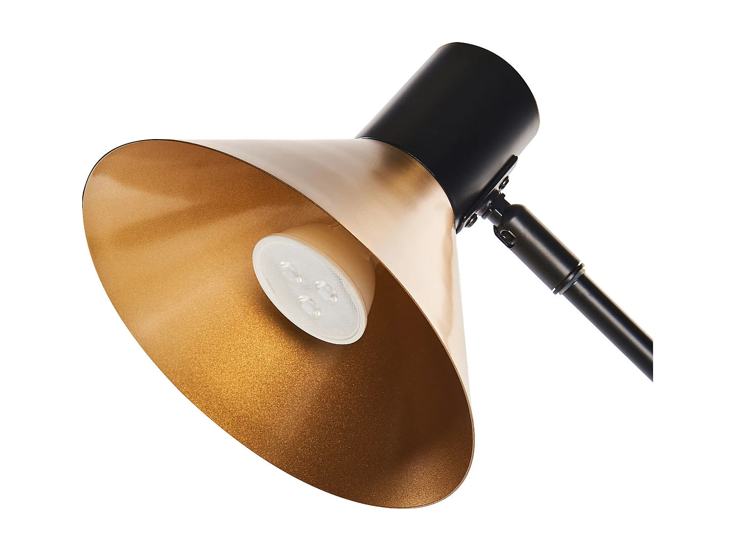 Lampe de bureau PINKEEN Métal Doré