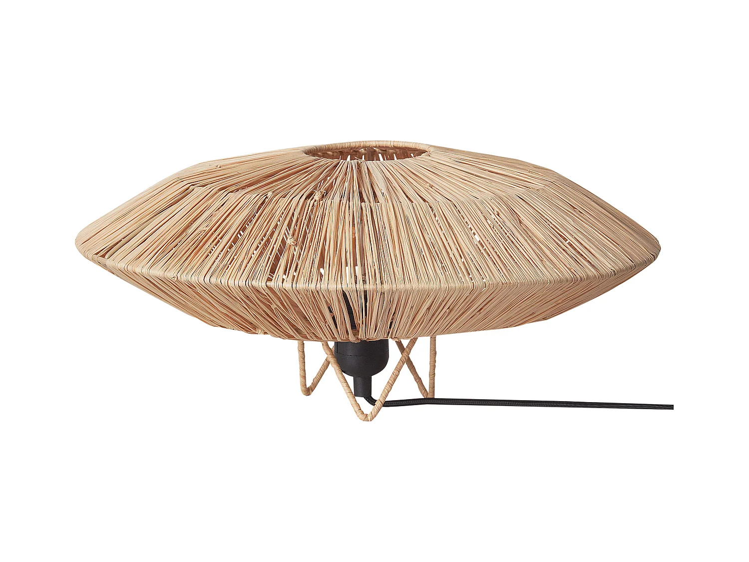 Lampe à poser MENTIRI Osier Naturel
