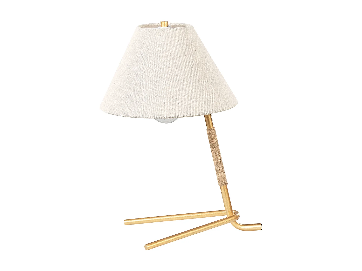 Lampe à poser FLEMING Métal Doré