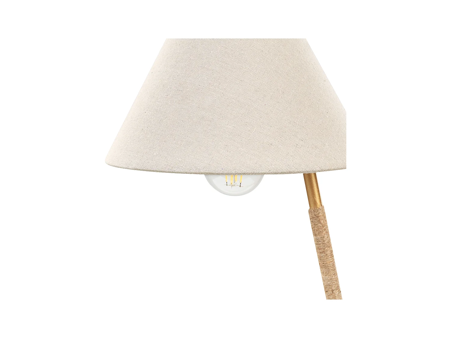 Tafellamp FLEMING Metaal Goud