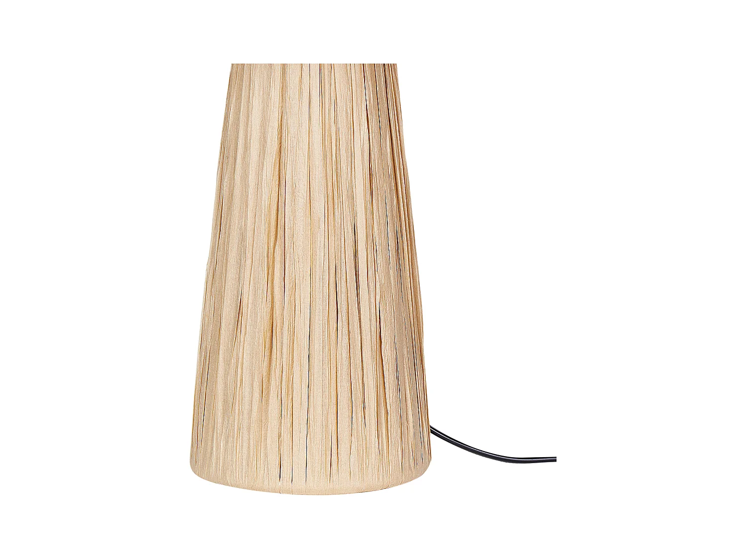 Lámpara de mesa WELMEL Mimbre Natural