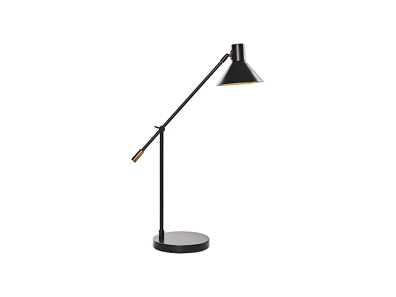 Schreibtischlampe PINKEEN Metall Schwarz