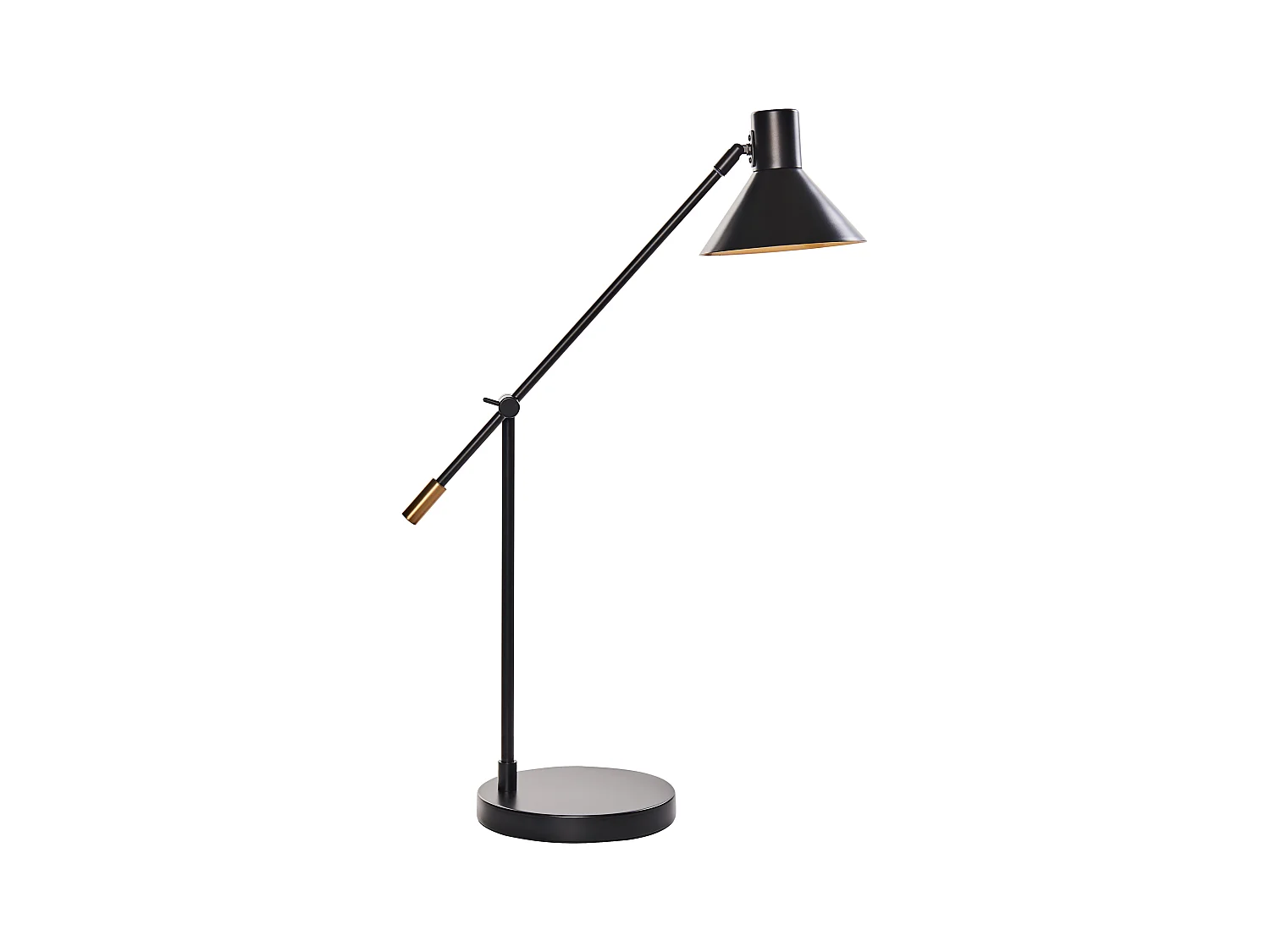 Schreibtischlampe PINKEEN Metall Schwarz