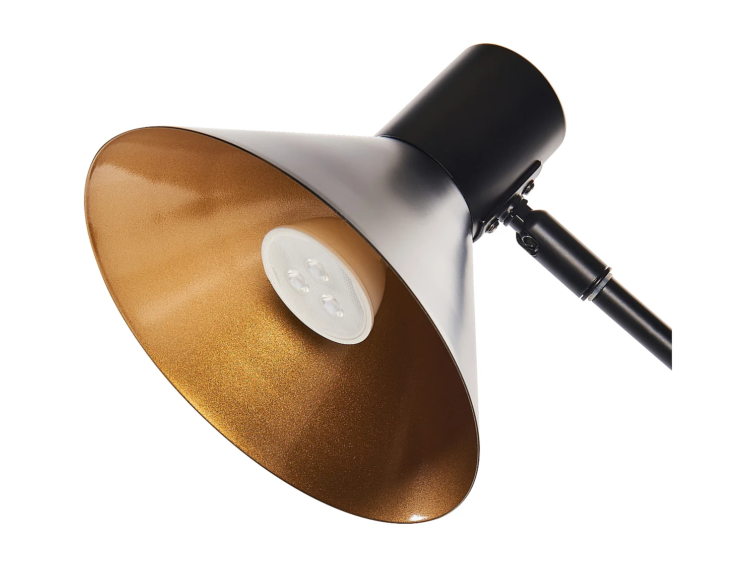 Schreibtischlampe PINKEEN Metall Schwarz