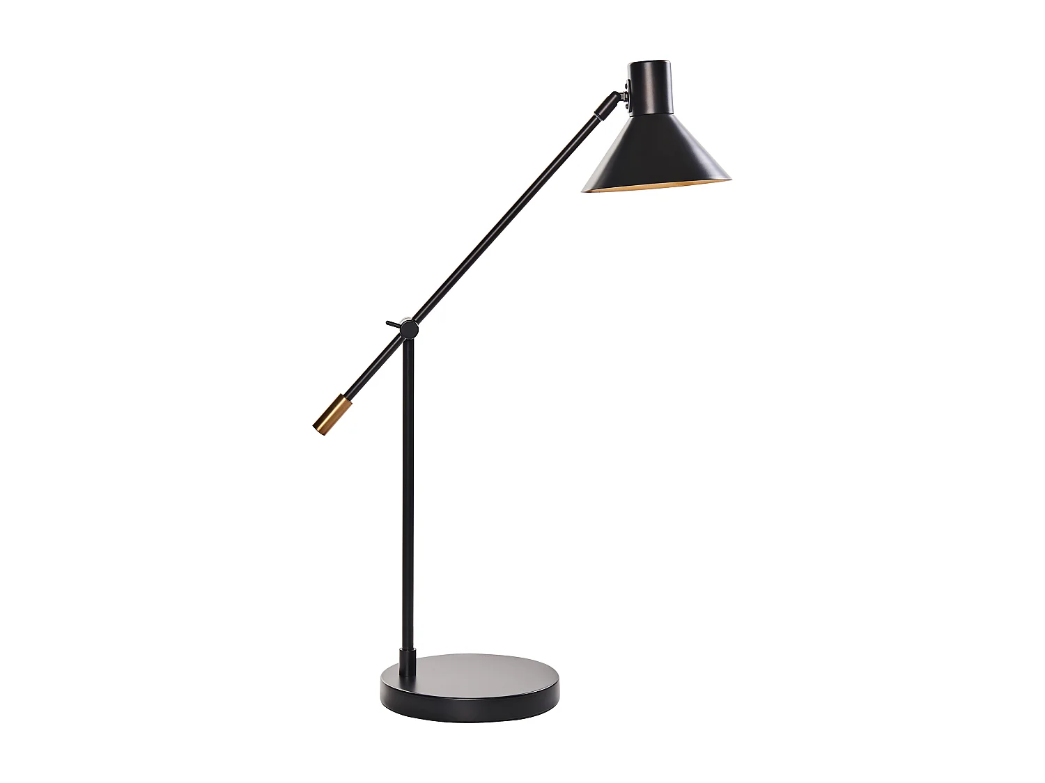 Lampe de bureau PINKEEN Métal Noir