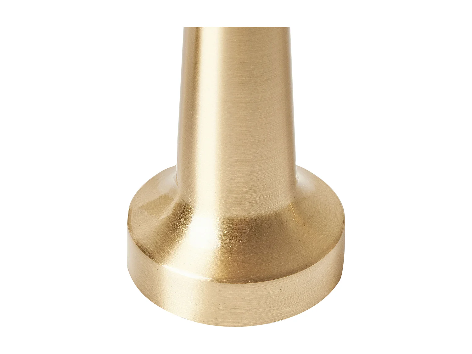 Conjunto de 2 lámparas LED inalámbricas de mesa JOANES con regulador de intensidad Metal Dorado