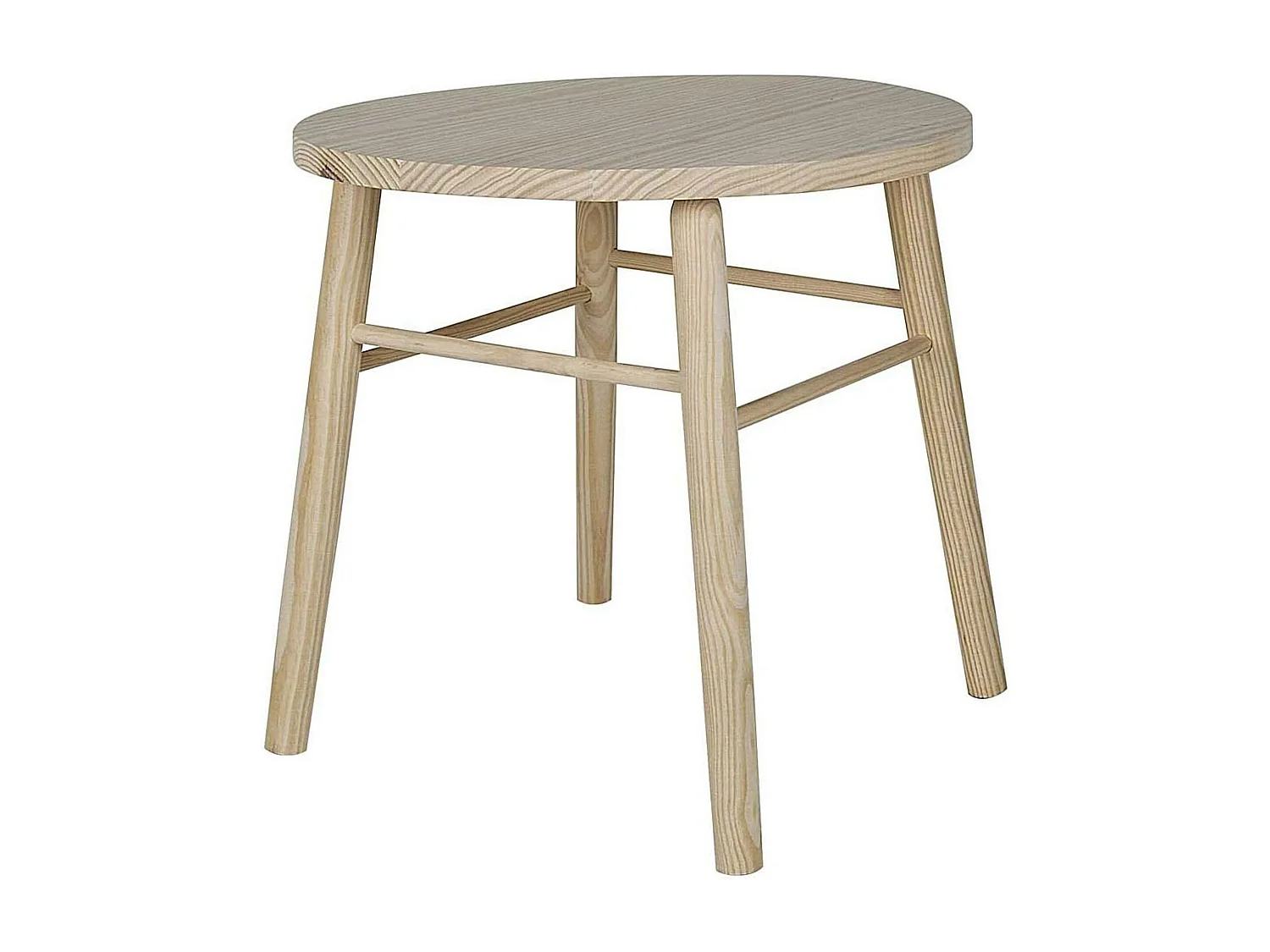 Ensemble table et chaise enfant en bois couleur naturel clair 45x45x49,5cm