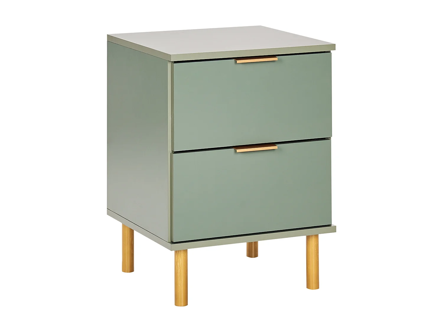 Comodino 2 cassetti WALPOLE Verde