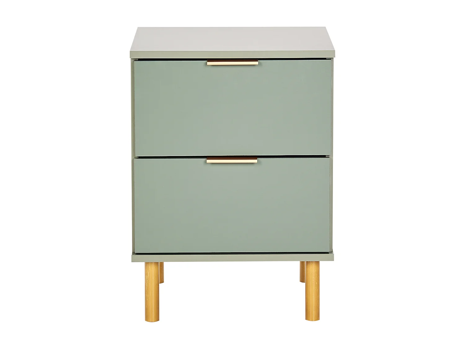 Comodino 2 cassetti WALPOLE Verde