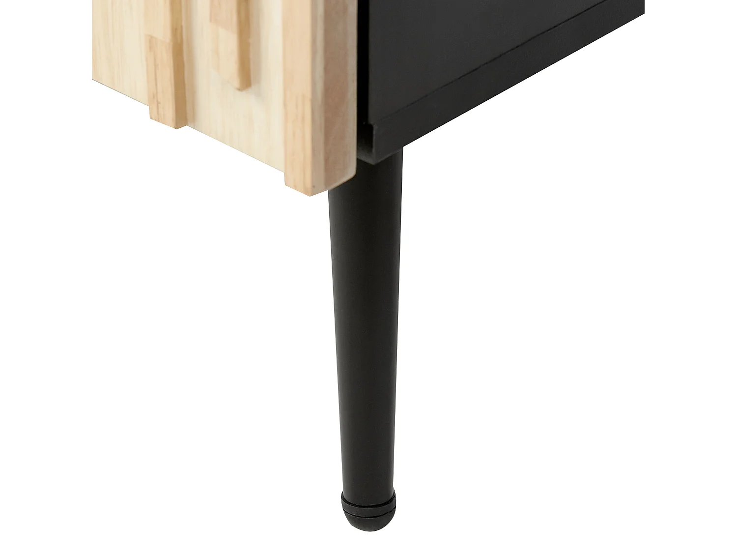 Table de chevet DALCROSS Marron/noir