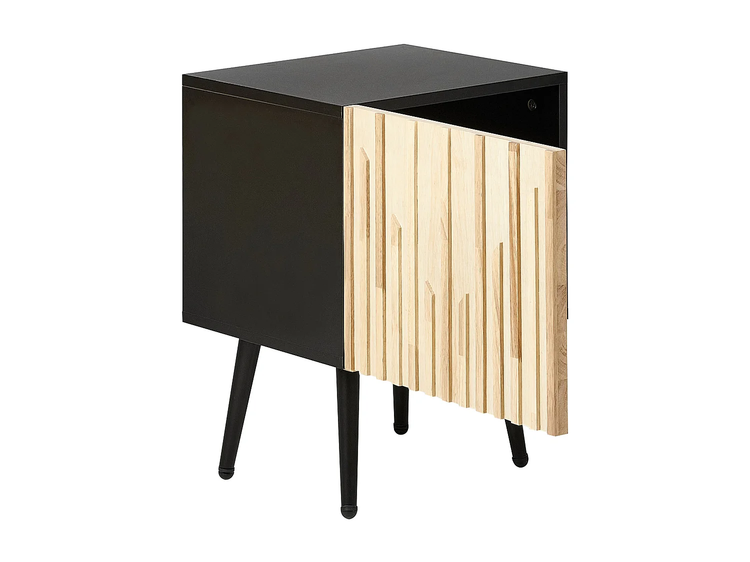 Comodino DALCROSS Marrone/ Nero