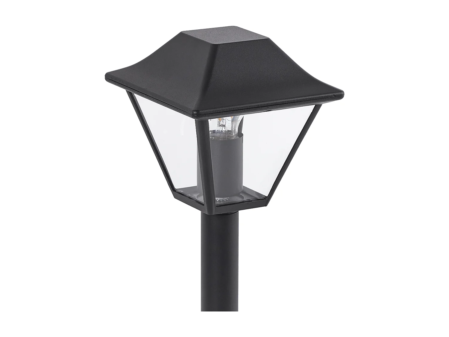 Lámpara de bolardo para exterior GOSABA Negro