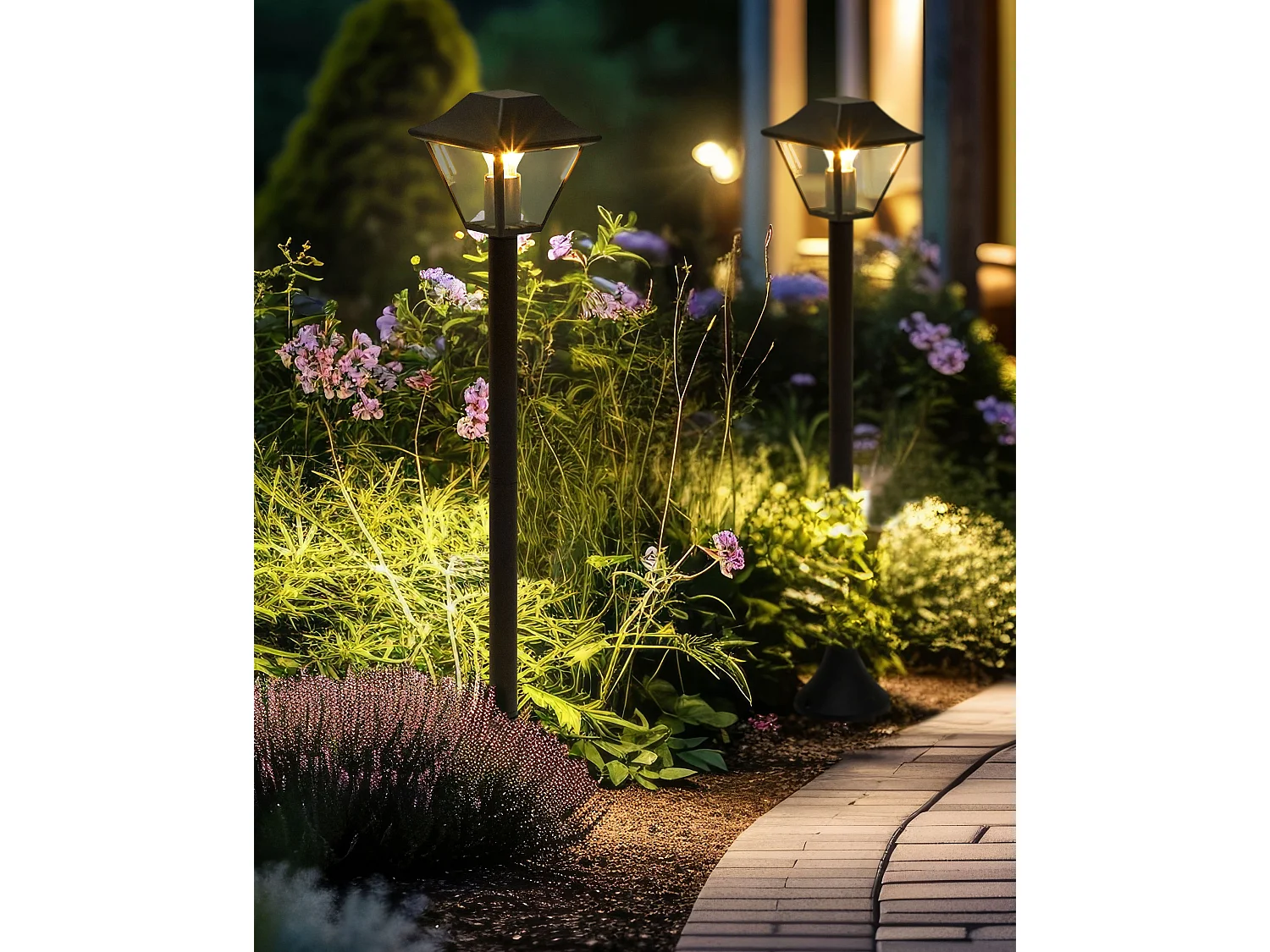 Borne d'extérieur GOSABA Noir