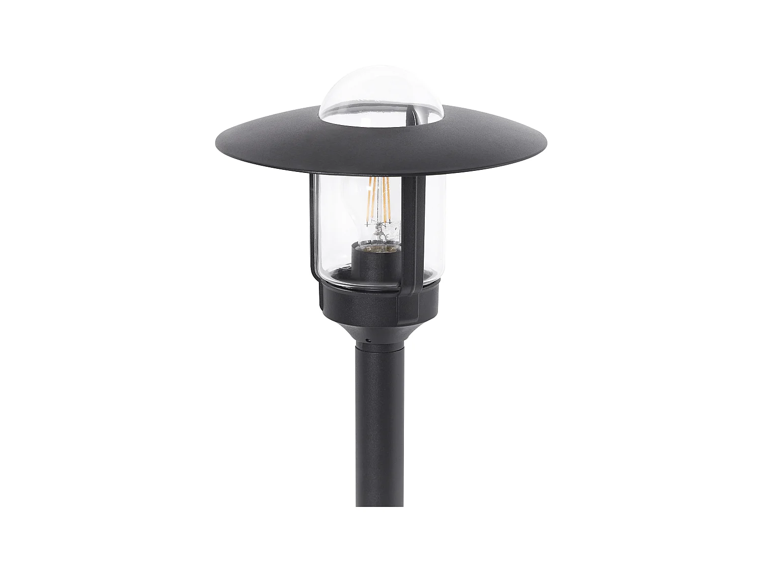 Pollerleuchte TIZU Schwarz