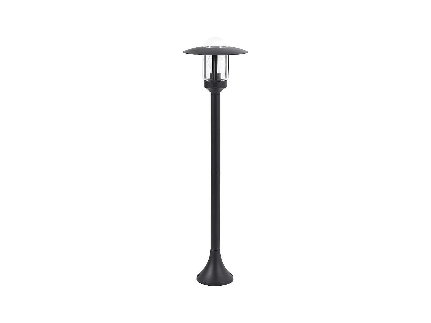 Lampione da giardino TIZU Nero