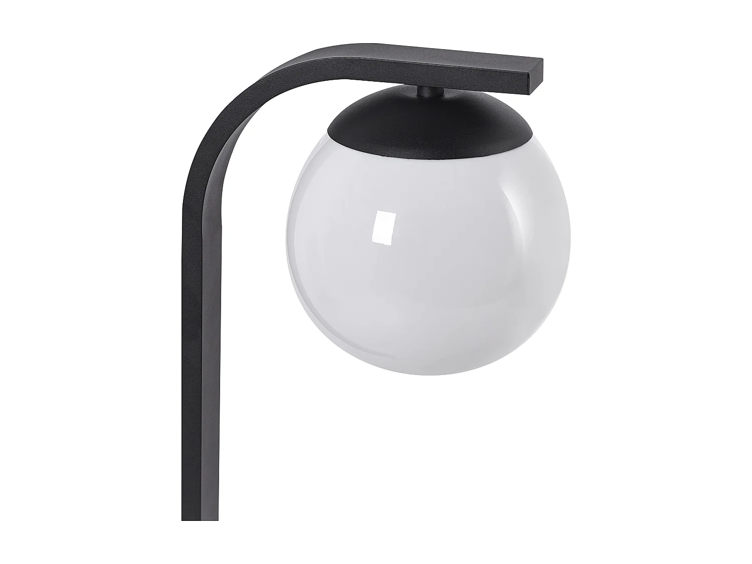 Stojąca lampa ogrodowa KULSI Czarny