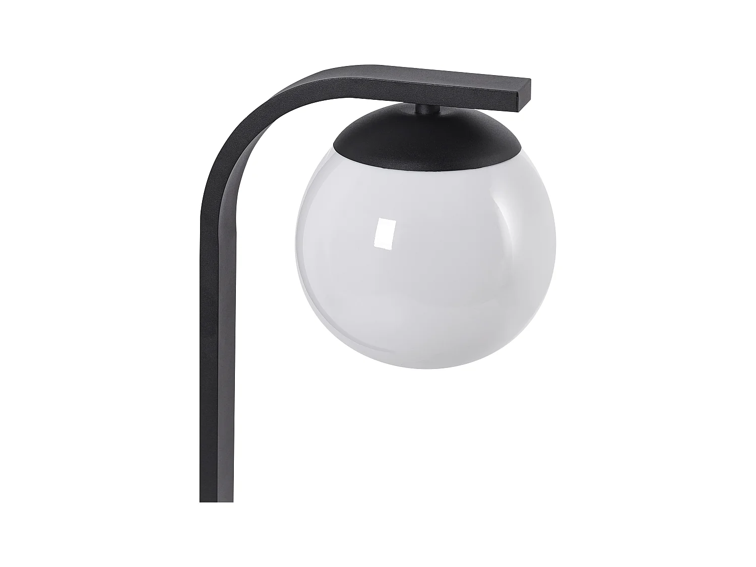 Stojąca lampa ogrodowa KULSI Czarny