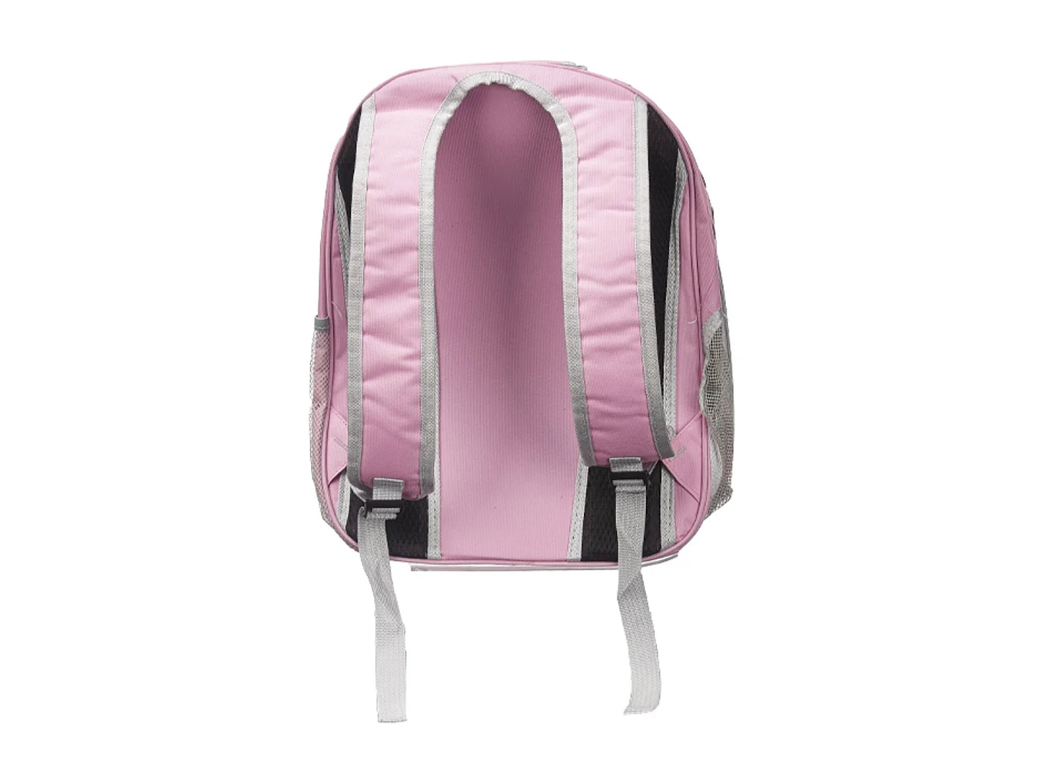 Sac à dos de transport pour animaux en polyester rose 33x43x26cm