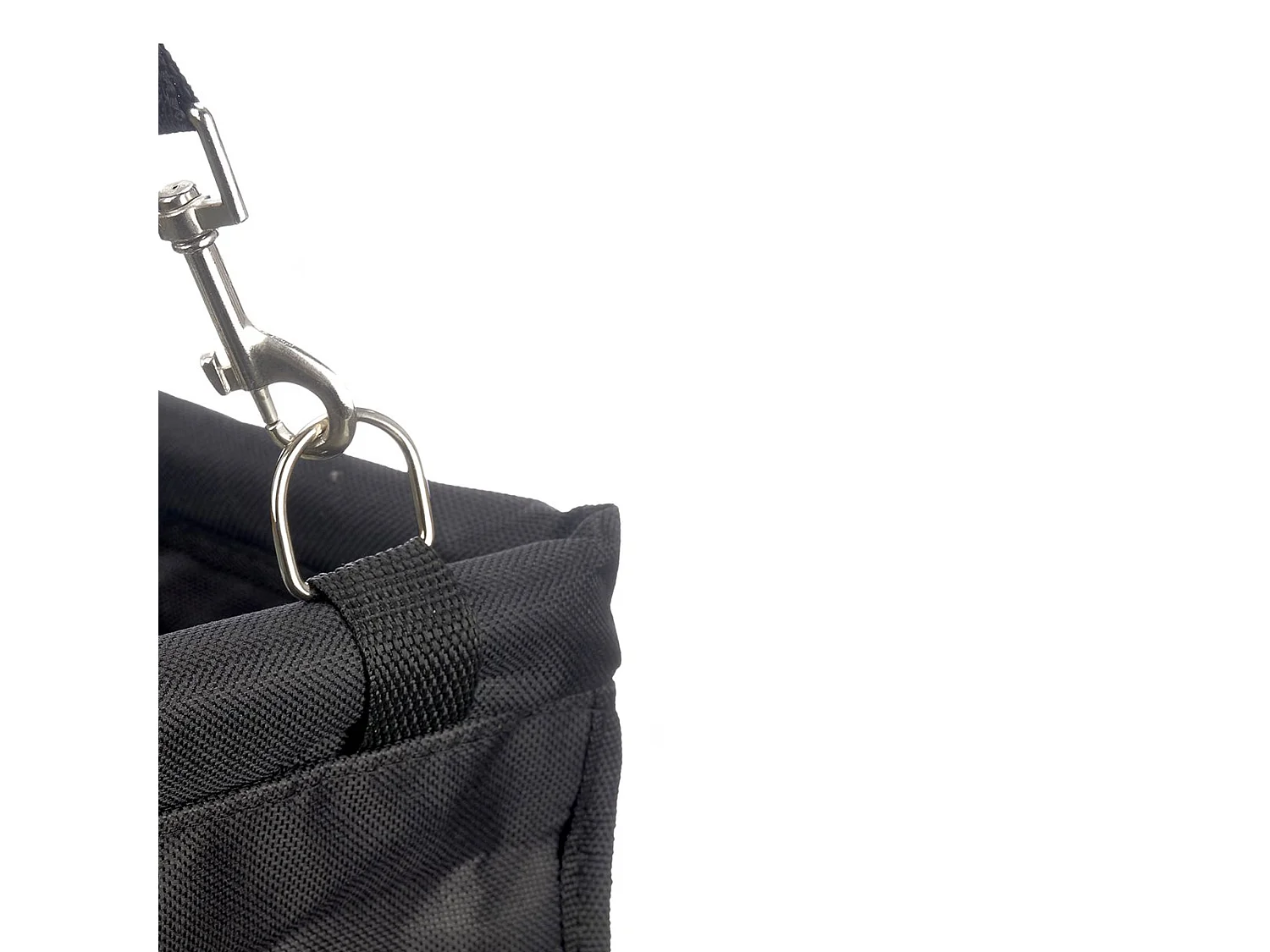 Panier de transport pour animaux en plastique noir 40x30x40cm