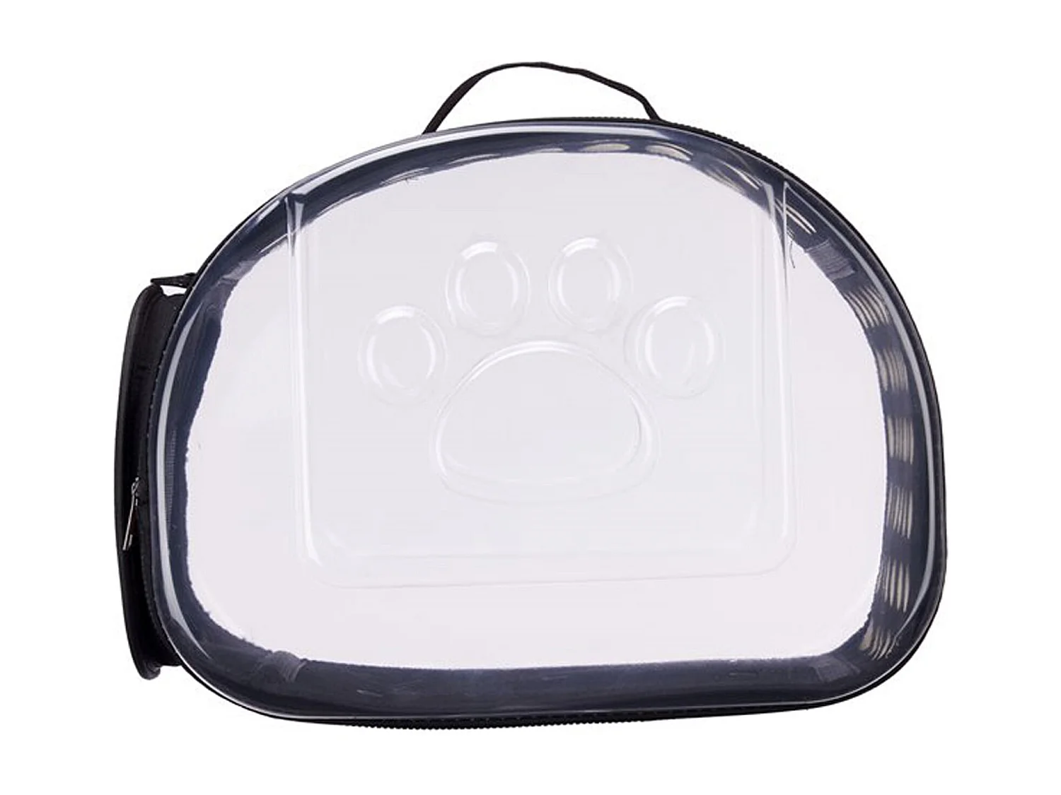 Caisse de transport pour animaux en polyester rose 43x4x33cm