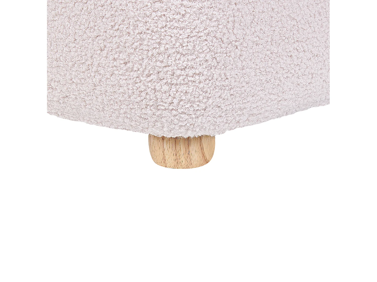 Fauteuil pour enfants Licorne LULEA Bouclé Rose pastel