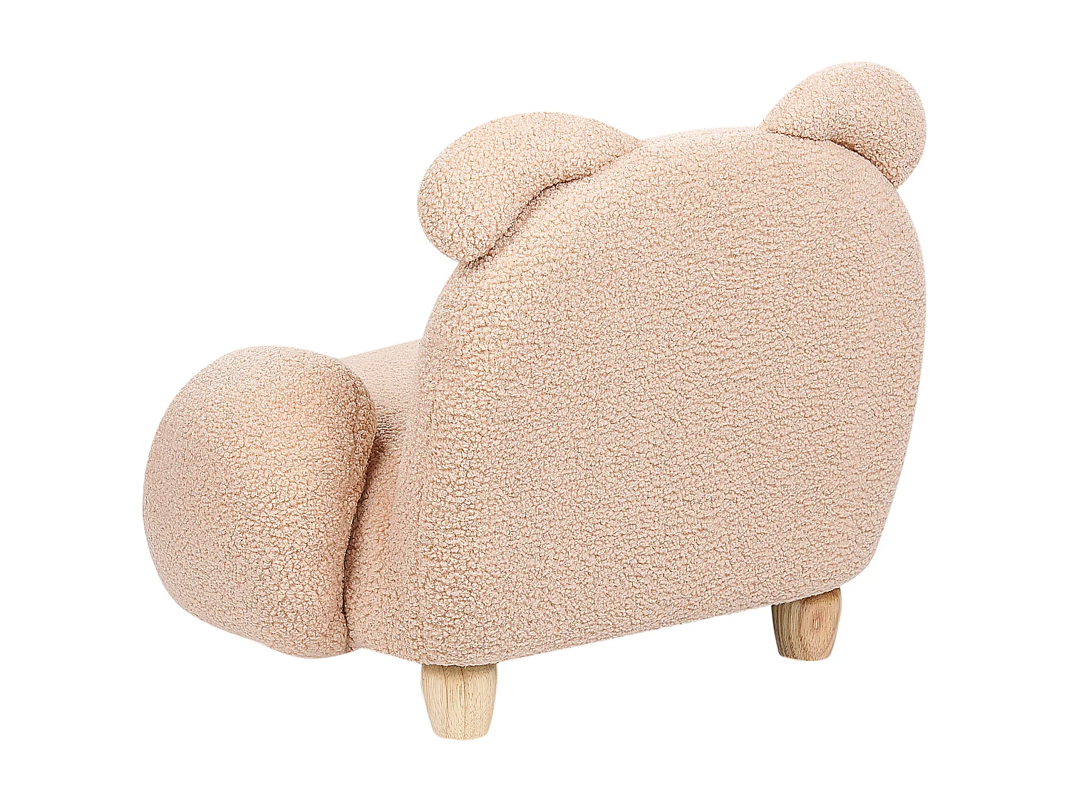 Fauteuil pour enfants Lapin KANNA Bouclé Beige