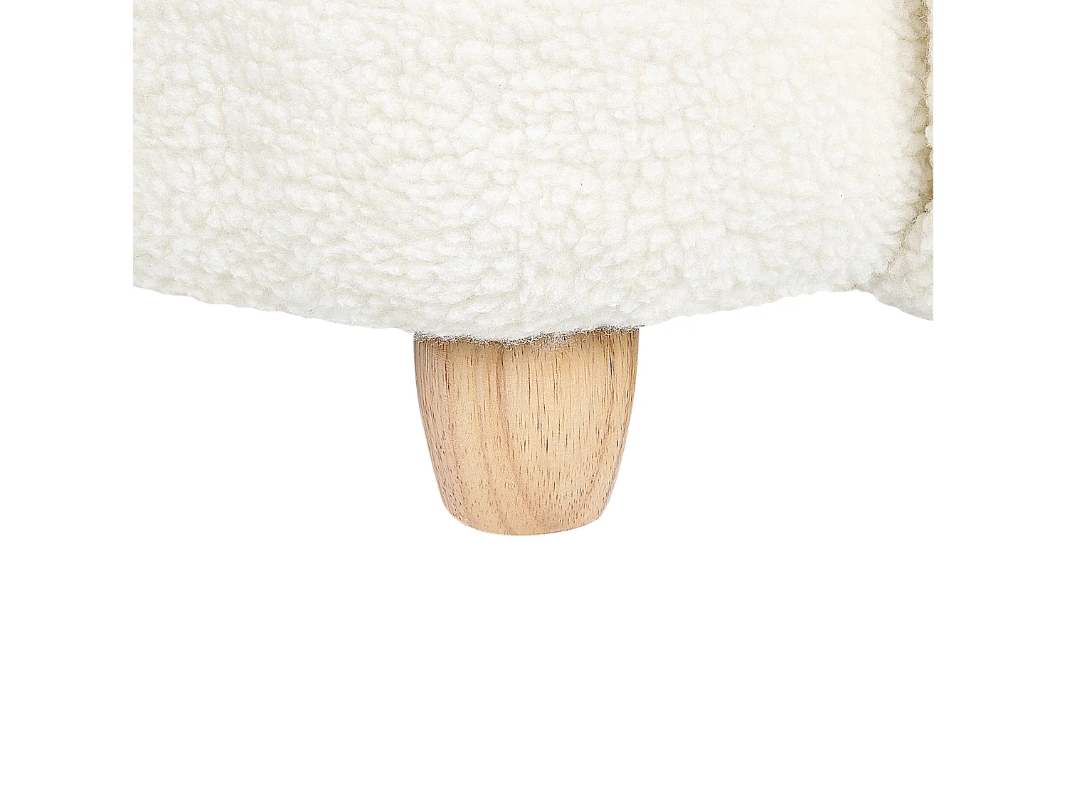 Kindersessel Teddy-Optik cremeweiss Tierform Hase KANNA