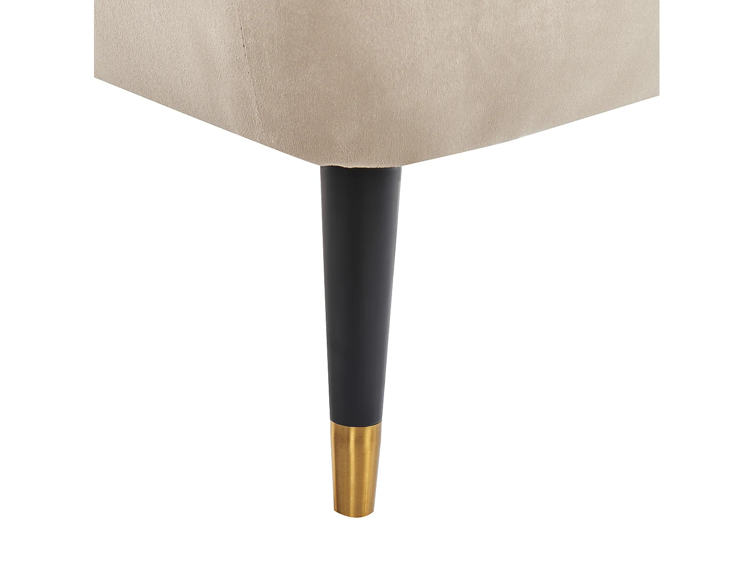 Sillón orejero VARBERG Terciopelo Beige