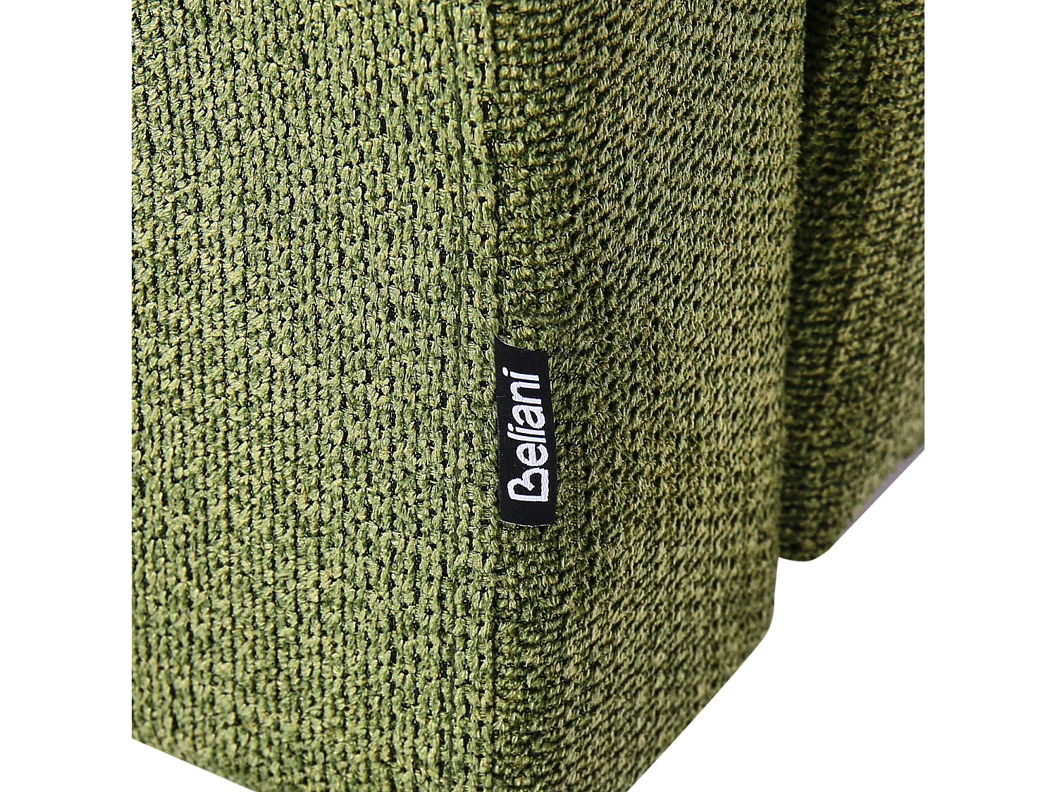 Chaise longue côté droit RIOM Tissu Vert