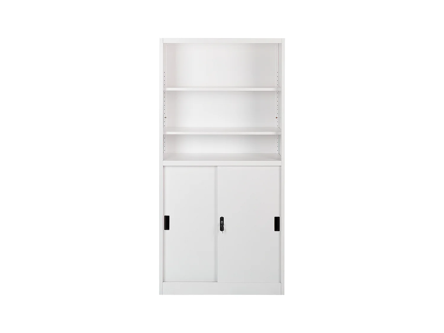 Meuble de rangement MUSCOVITE Métal Blanc