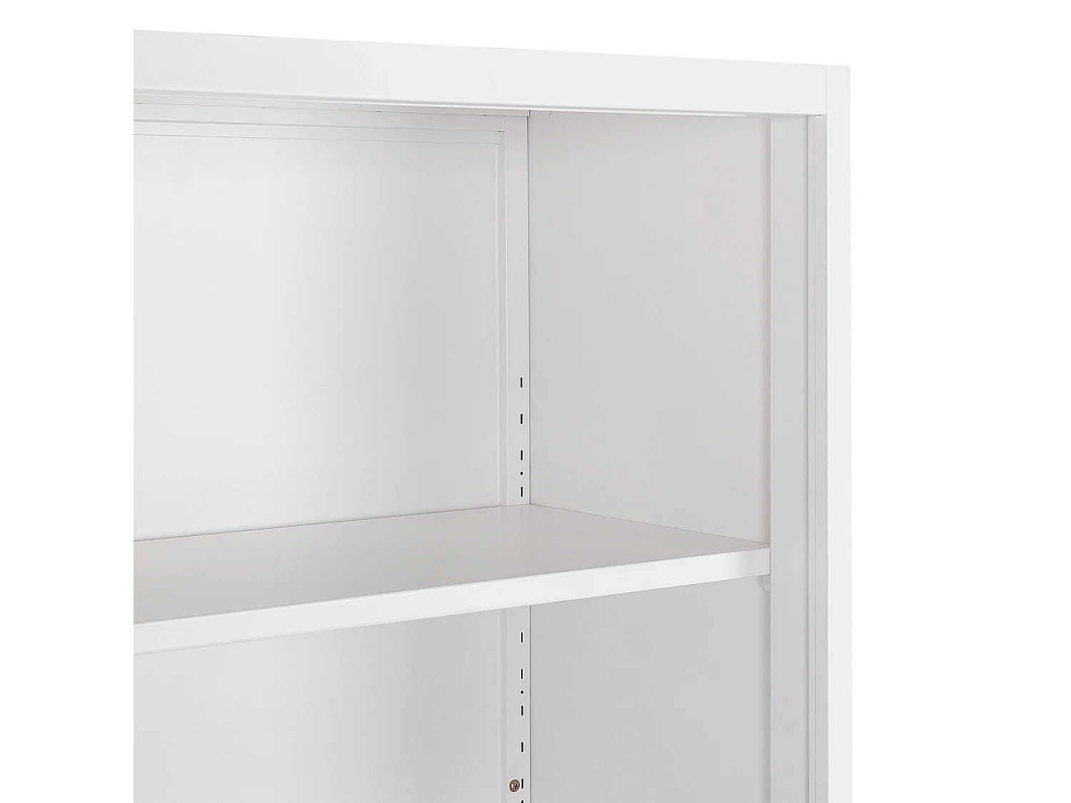 Meuble de rangement MUSCOVITE Métal Blanc