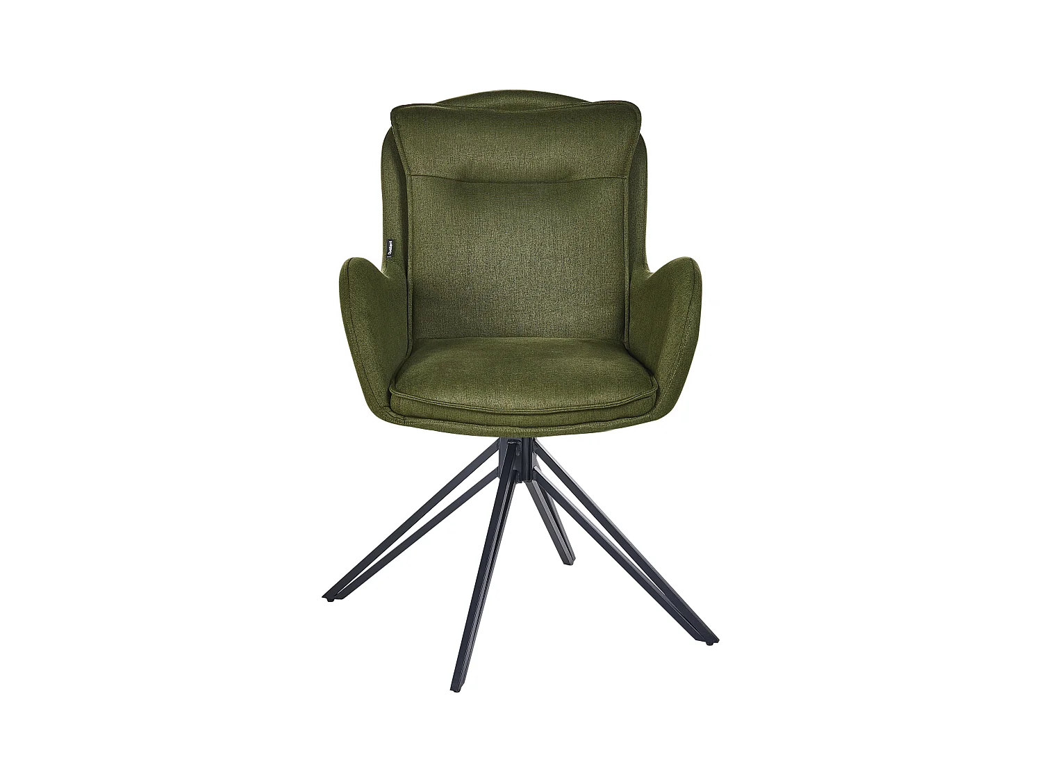 Lot de 2 chaises de salle à manger AVELAR Vert foncé
