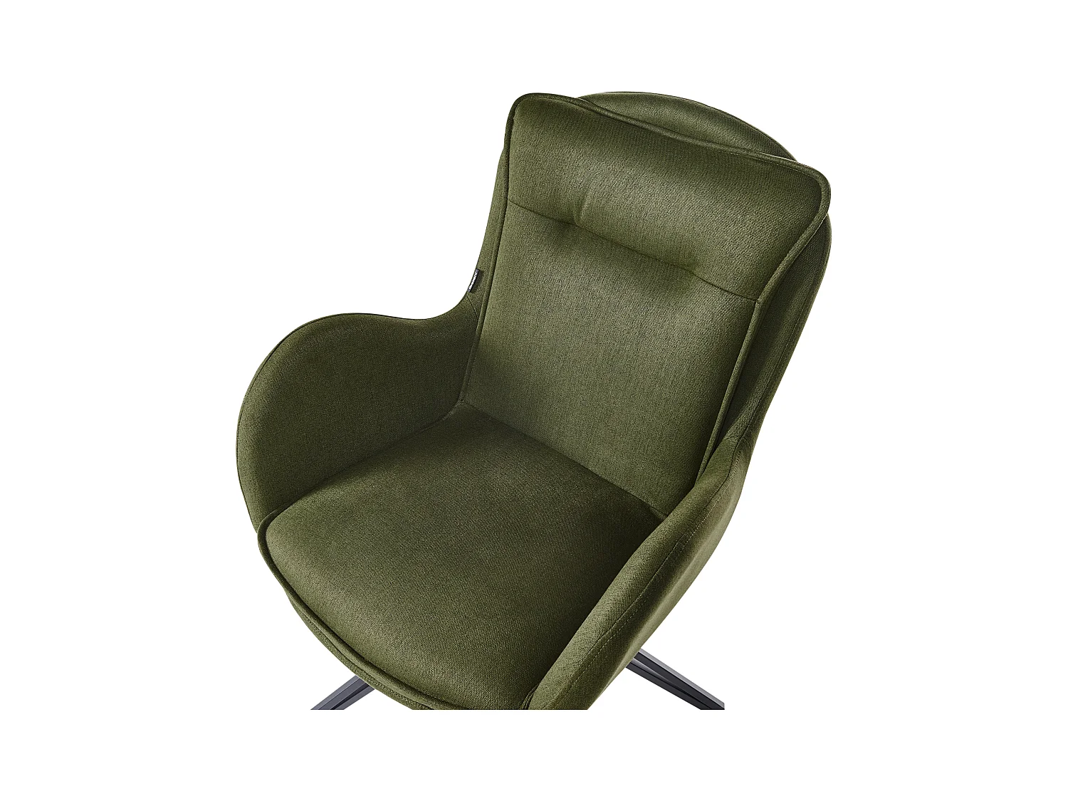 Lot de 2 chaises de salle à manger AVELAR Vert foncé